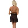 LIVCO CORSETTI FASHION - Malviami LC 90625 - fekete ing és bugyi