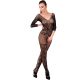 LIVCO CORSETTI FASHION - Celadon fekete csipke bodystocking