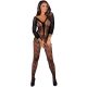 LIVCO CORSETTI FASHION – érzéki, nyitott testharisnya Fekete