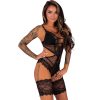 LIVCO CORSETTI FASHION – elegáns fekete body érzéki tapintással