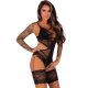 LIVCO CORSETTI FASHION – elegáns fekete body érzéki tapintással