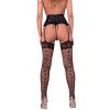 LIVCO CORSETTI SETS - HARISNYATARTÓ ÖV + HARISNYA FEKETE L/XL