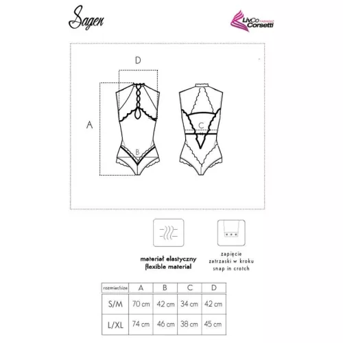 LIVCO CORSETTI FASHION – érzéki fekete body