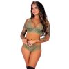 LIVCO CORSETTI FASHION - érzéki khaki melltartó és bugyi szett