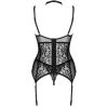 LIVCO CORSETTI SETS - GIELLANDRA FOR THE SENSES KOLLEKCIÓ FŰZŐ + BUGYI FEKETE