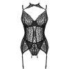 LIVCO CORSETTI FASHION – érzéki fűző és bugyi L/XL fekete