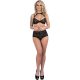 LIVCO CORSETTI FASHION – érzéki fekete melltartó és bugyi szett