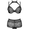 LIVCO CORSETTI FASHION – érzéki fekete melltartó és bugyi szett
