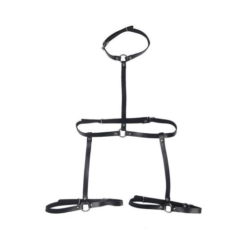 SUBBLIME – stílusos bőr testheveder, egy méretben