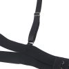 SUBBLIME – sexy test outfit kivágásokkal, fekete S/M