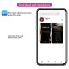 Pretty Love – app-os vezérlésű vibráló tojás, lila