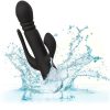 CalExotics – hármas élvezetű vibrátor fekete színben