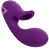 CALEXOTICS - lila szívformájú stimulátor és szopóka