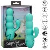 Calexotics Del Mar Diva – prémium nyuszi vibrátor aqua zöldben