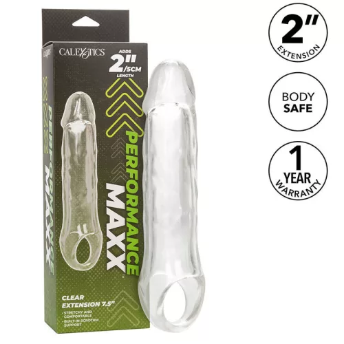 CALEXOTICS – átlátszó teljesítménynövelő kiegészítő 7,5"