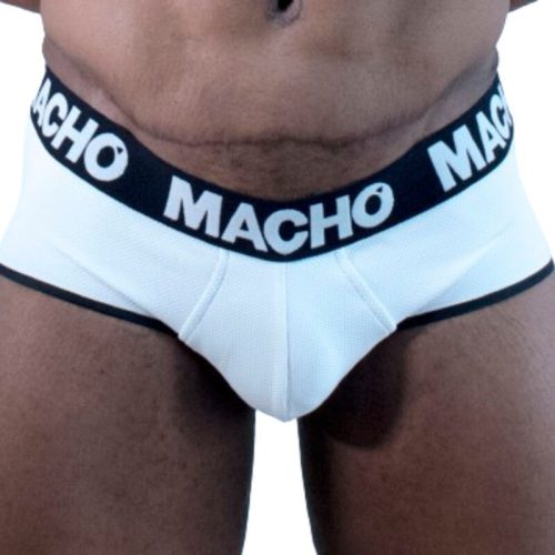 Macho MS30BL – stílusos prémium fehér slip L méretben