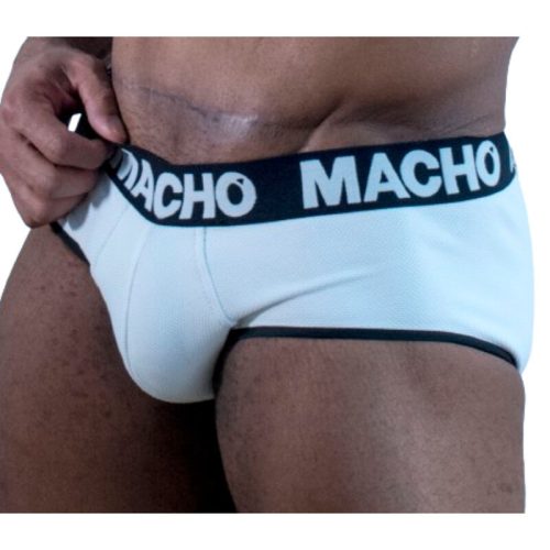 Macho MS30BL – stílusos prémium fehér slip L méretben