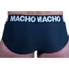 Macho – elegáns fekete XL slip prémium minőségben