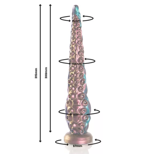 EPIC Charybdis – finom tapintású nagy dildo