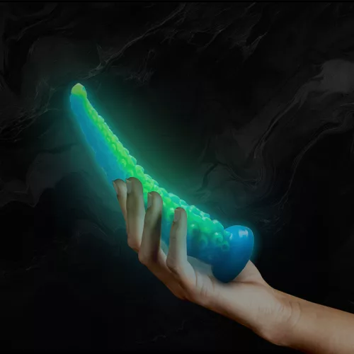 EPIC Scylla – vékony, fluoreszkáló dildó (kis)