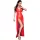 CHILIROSE - érzéki hosszú babydoll piros S/M
