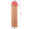 PRETTY LOVE – bővítő pénisz burkolat testszínben