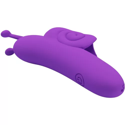Pretty Love Snail Powerful Purple ujjvibrátor - lila