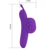 Pretty Love Snail Powerful Purple ujjvibrátor - lila