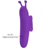 Pretty Love Snail Powerful Purple ujjvibrátor - lila