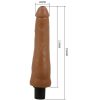 Pretty Love Alfredo – élethű vibrátor 21,5 cm hosszú