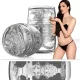 Fleshlight Quickshot Stoya dupla maszturbátor - áttetsző