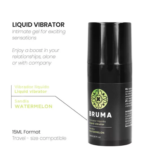 BRUMA – ultrafolyékony vibrátor, Görögdinnye ízben 15 ml