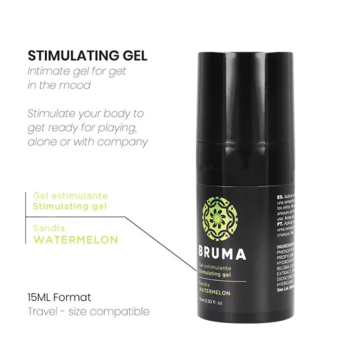 BRUMA – intenzív Görögdinnye ízű stimuláló gél 15 ml