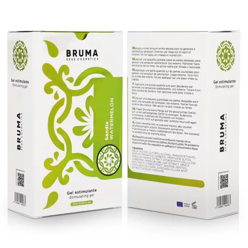 BRUMA – intenzív Görögdinnye ízű stimuláló gél 15 ml