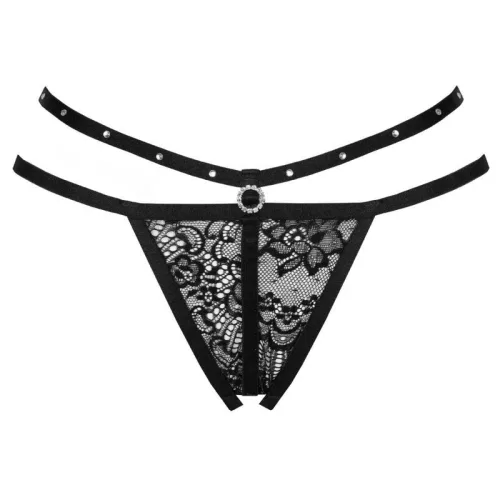 LIVCO CORSETTI FASHION – érzéki fekete női tangagatyó