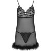 LIVCO CORSETTI FASHION - ZERUNAM SZETT BABYDOLL + FEKETE TANGA