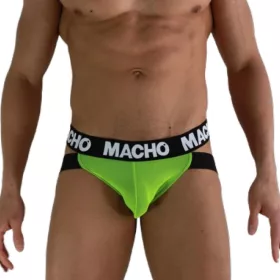   MACHO MX28FA - Prémium sárga jock alsónadrág XL méretben