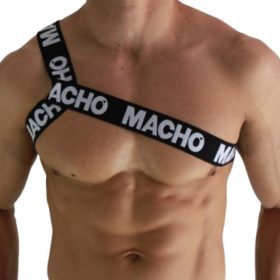 MACHO - elegáns fehér harisnya S/M méretben