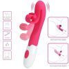 ROMANCE – rózsaszín vibrátor és stimulátor 30 sebességgel