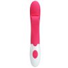ROMANCE – rózsaszín vibrátor és stimulátor 30 sebességgel