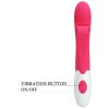 ROMANCE – rózsaszín vibrátor és stimulátor 30 sebességgel