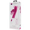ROMANCE – rózsaszín vibrátor és stimulátor 30 sebességgel