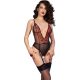CHILIROSE – érzéki piros bodysuit (crotchless)