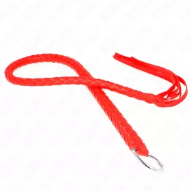 KINK - 65 cm hosszú kígyóostor piros markolattal