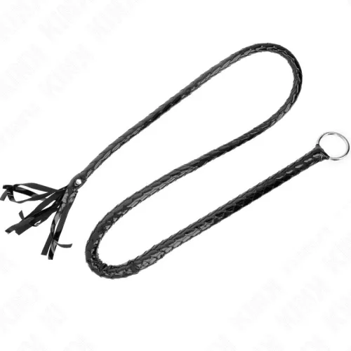 KINK – hosszú, fényes PVC ostor 138 cm