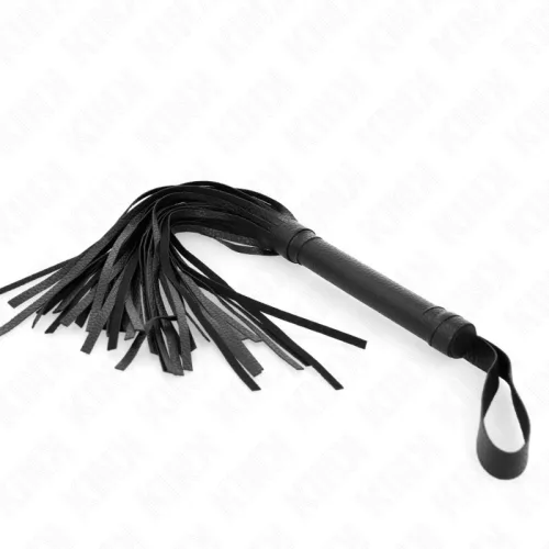 KINK - érzéki kék gyöngyös korbács 43,5 cm