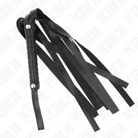 KINK – fekete széles farok ostor 48,5 cm