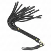 KINK – fekete bársony mini ostor, 30 cm