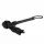 KINK – prémium fekete kötél korbács 56 cm