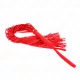 KINK – piros puha PVC korbács, 70 cm